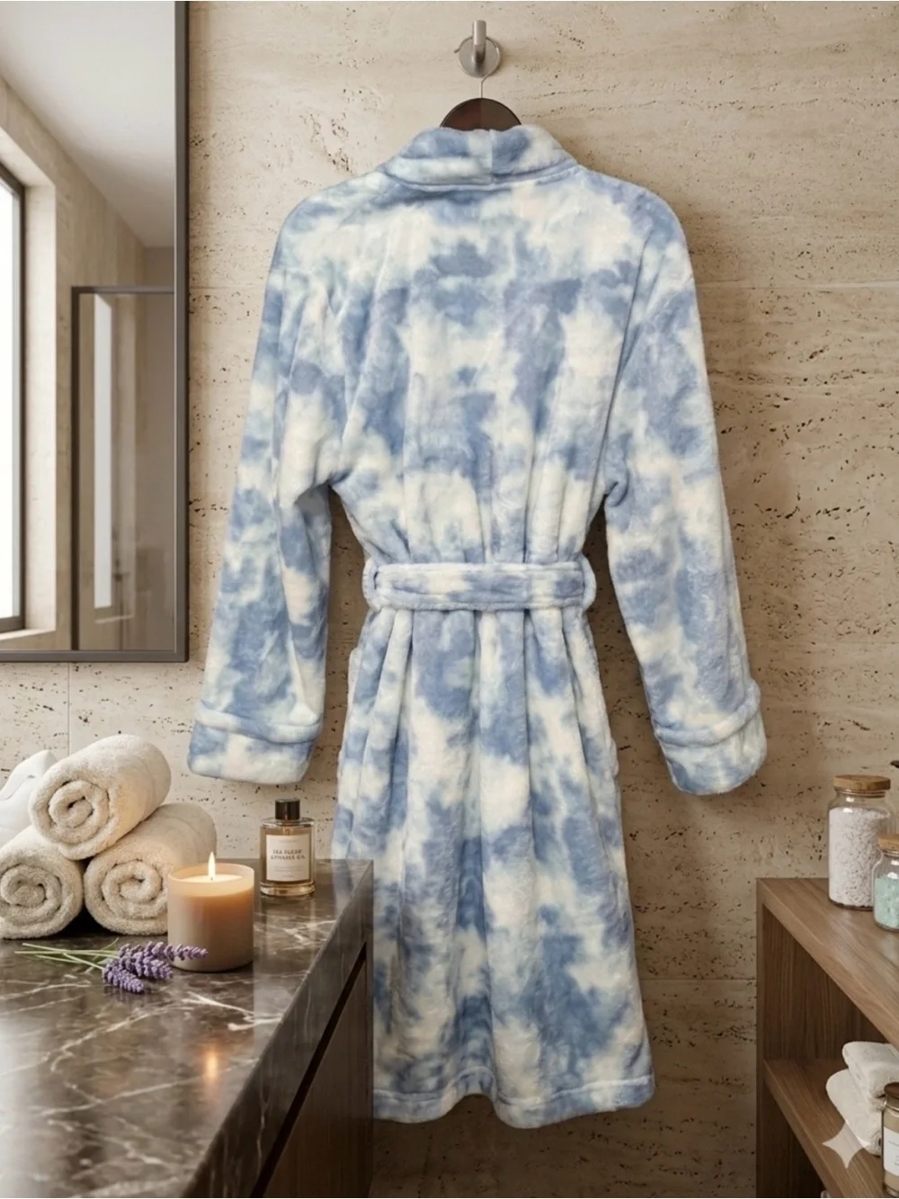 Truly Beauty Coco Cloud Bundle with Luxury Plush Sonoma Cloud Robe